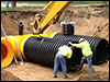 corrugated pipe