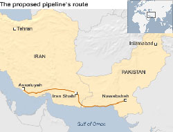 Pakistan Iran gas pipeline Pakistan Iran gas pipeline