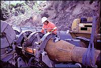 HDPE Pipe Bursting At The LA Department of Water and Power