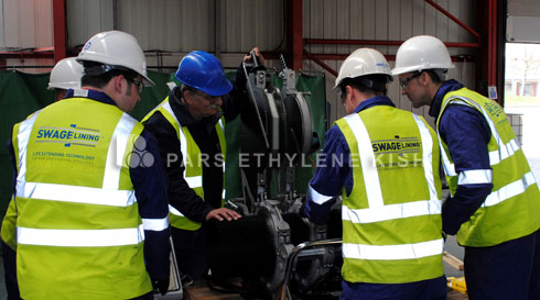 Testing HDPE Pipe Testing HDPE PE pipe