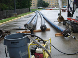 Pipe Bursting to Replace Water Main