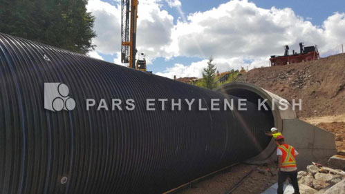 HDPE Pipe in airport