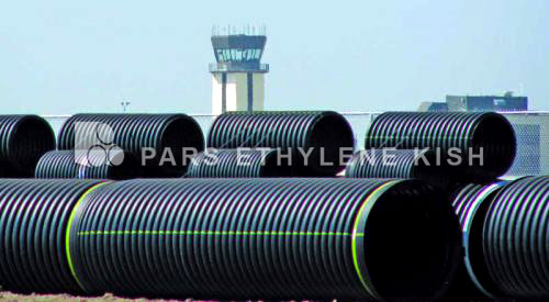 HDPE Pipe in airport