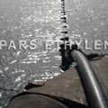 Polyethylene pipe at sea