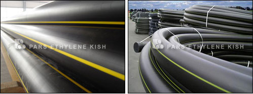 HDPE pipes for gas supply