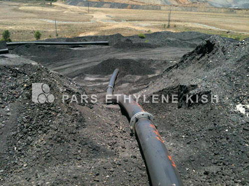 Polyethylene Pipe in Mining
