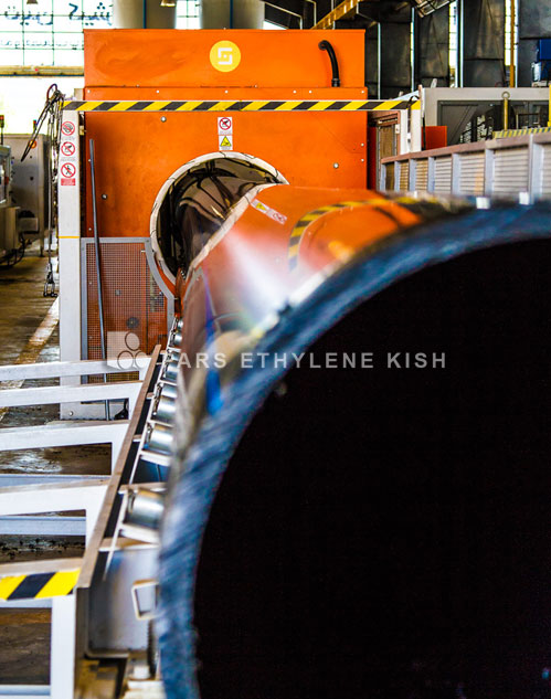 Production of polyethylene pipes