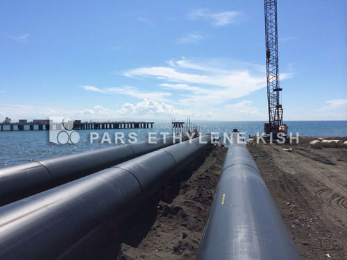 HDPE Pipe in Ship