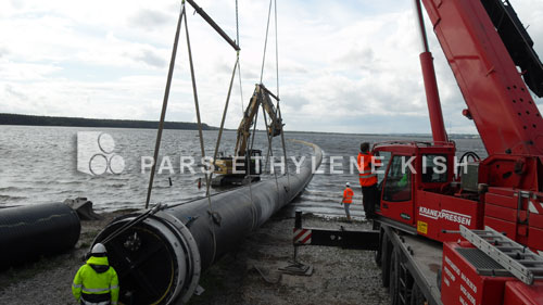 HDPE Pipe in Ship