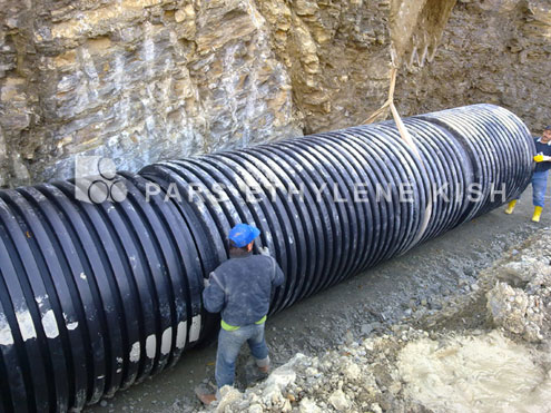 Corrugated HDPE Pipe