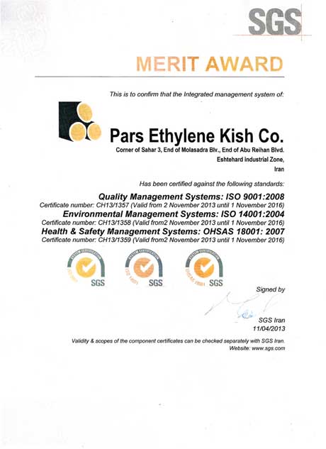 IMS Certificate