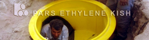 Tangential polyethylene manhole Tangential polyethylene manhole