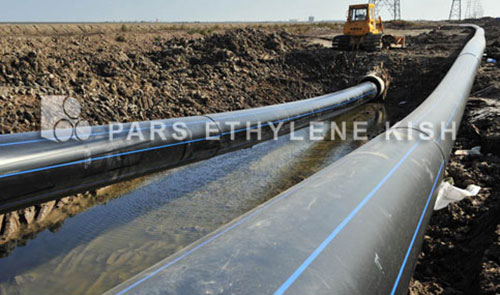 Installation PE pipe