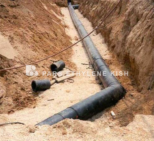 Installation PE pipe Installation PE pipe