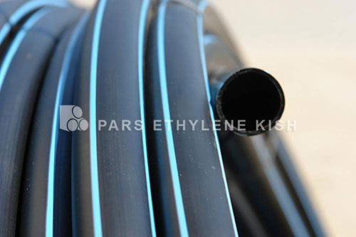 Polyethylene pressure pipe