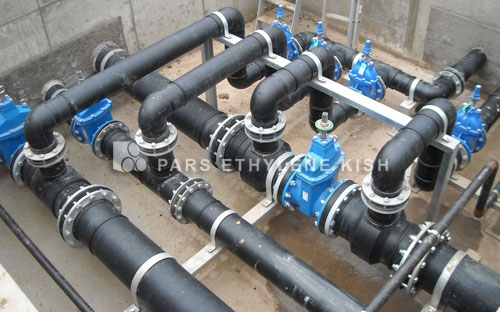 HDPE Pipe in Power plant