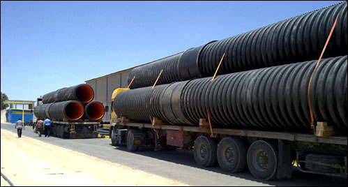 Corrugated HDPE Pipe Corrugated HDPE Pipe