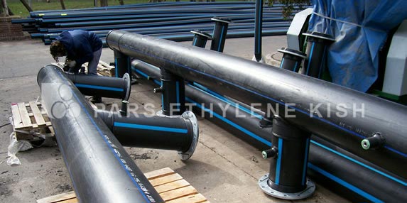 Polyethylene water pipe fittings