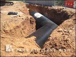 polyethylene underground pipe